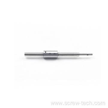 8mm diameter 1mm pitch round nut ball screw